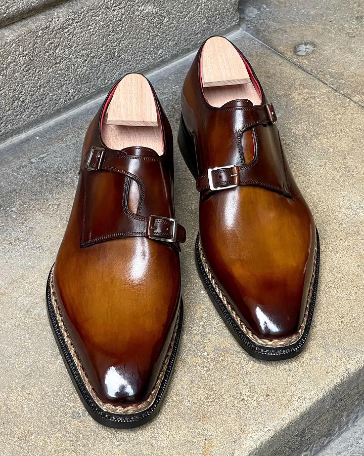 Double Buckle Shoes