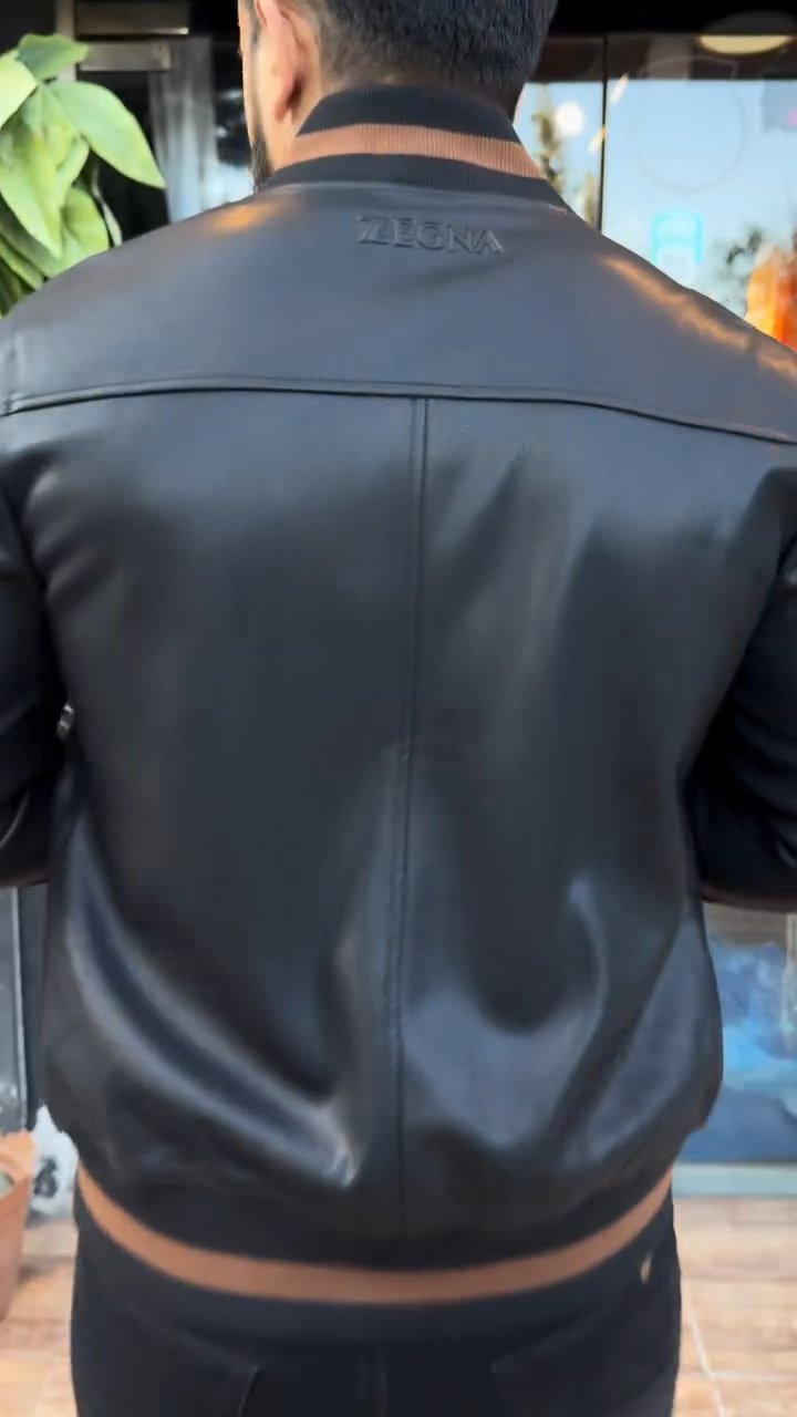 Bomber Leather Jacket