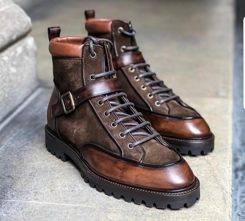 Italian Full Lacquered Calfskin Boots