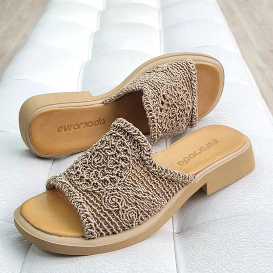 Women's Braided Leather Shoes