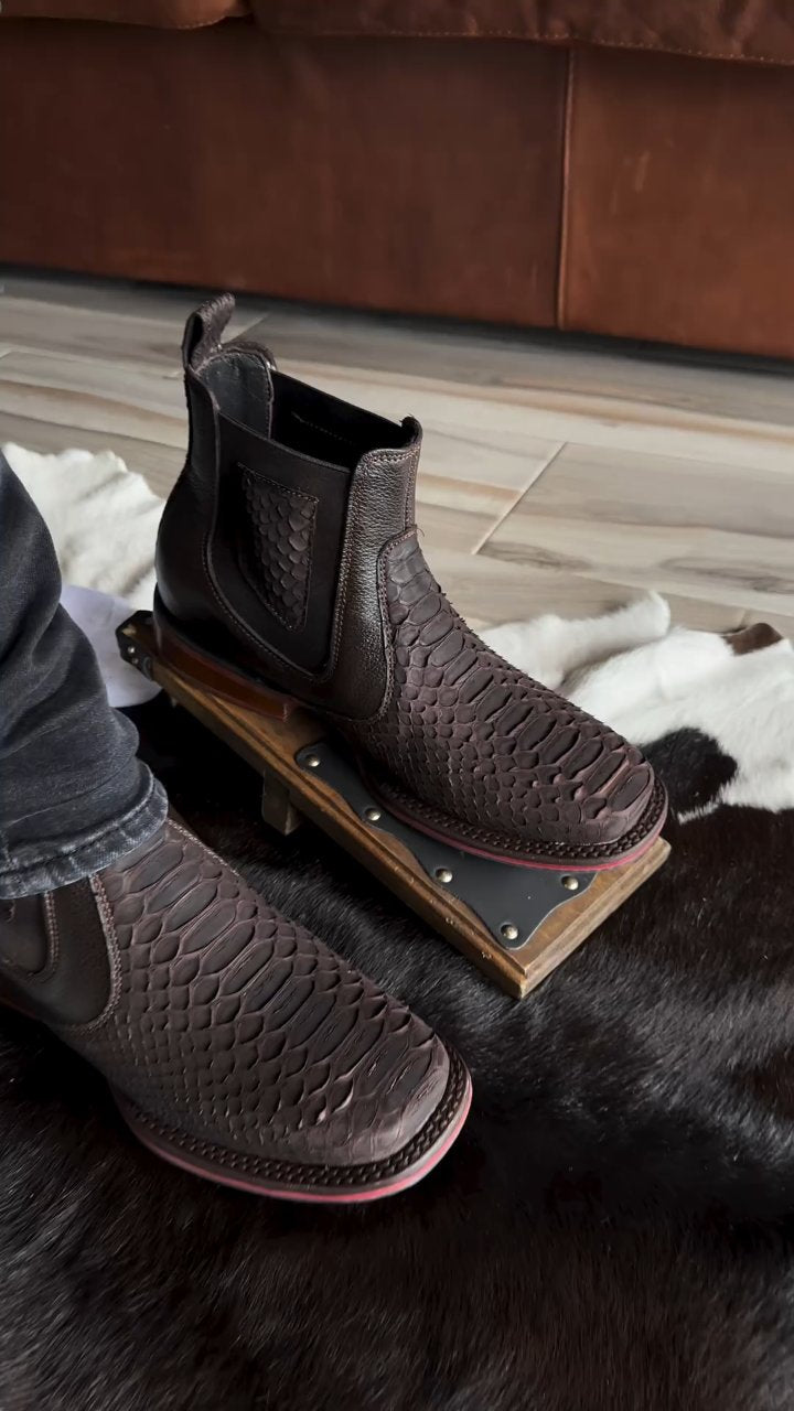 2024 Men's Handmade Leather Boots