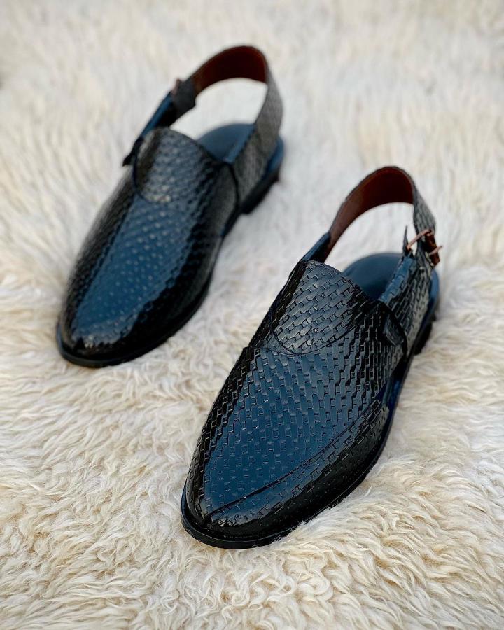 2024 New Summer Men's Woven Pope Sandals