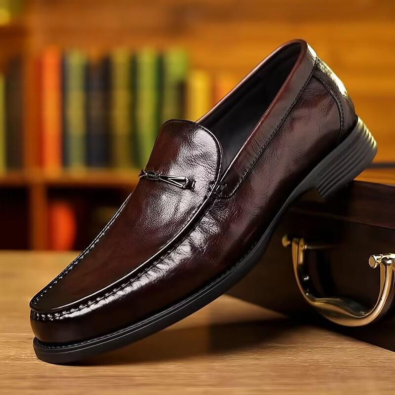 Italian Light Luxury Men's Fashion Business Casual Men's Shoes