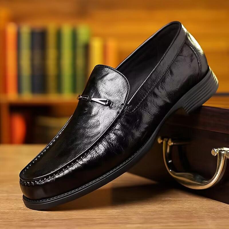 Italian Light Luxury Men's Fashion Business Casual Men's Shoes