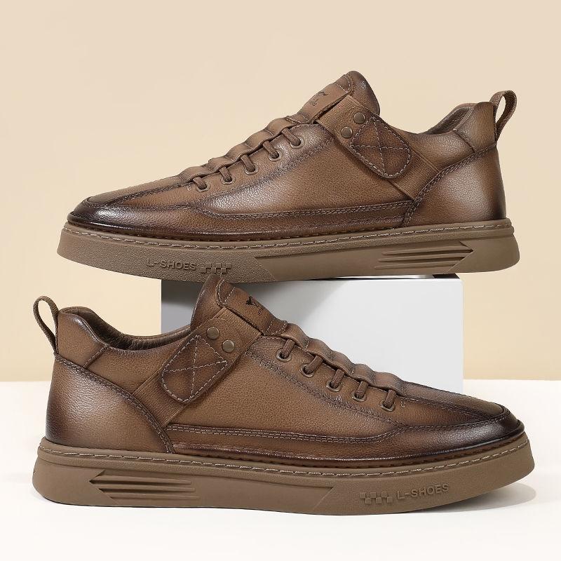 Stirrup Workwear Casual Cowhide Business Shoes