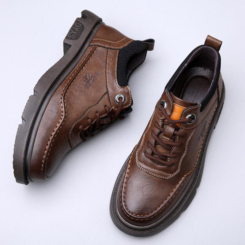 2023 Leather Fashion Men's Oxford Shoes