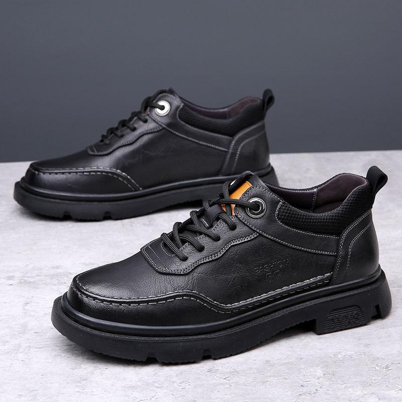 2023 Leather Fashion Men's Oxford Shoes