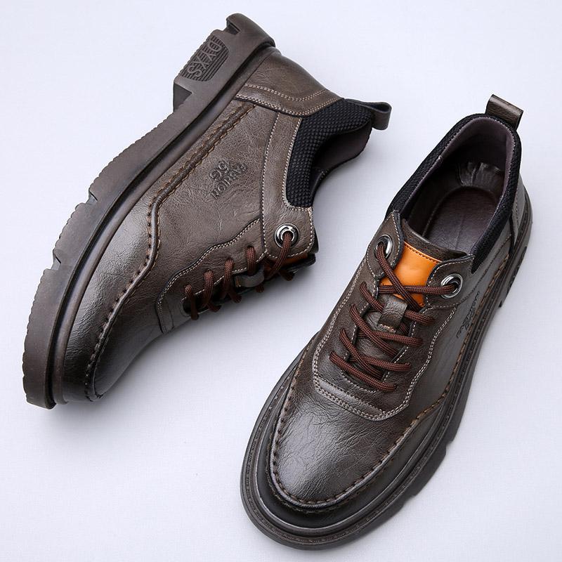 2023 Leather Fashion Men's Oxford Shoes